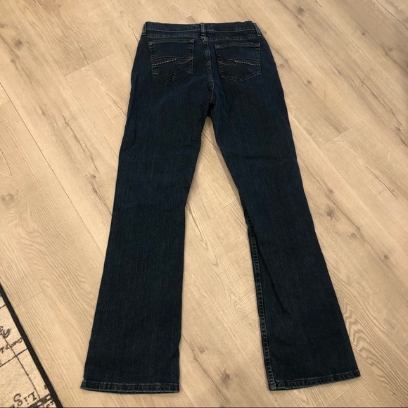 Wrangler Classic Boot Cut Denim Jeans Size 10 33-34” Leg 10” Rise Sexy - Picture 5 of 10